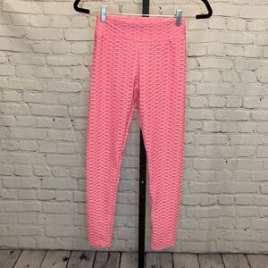 Tik Tok Light Print Textured Leggings Size Small